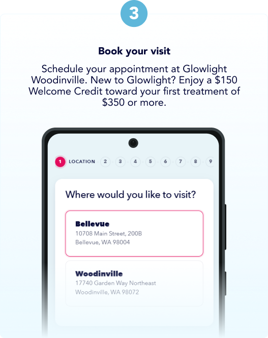 3 - Book your visit